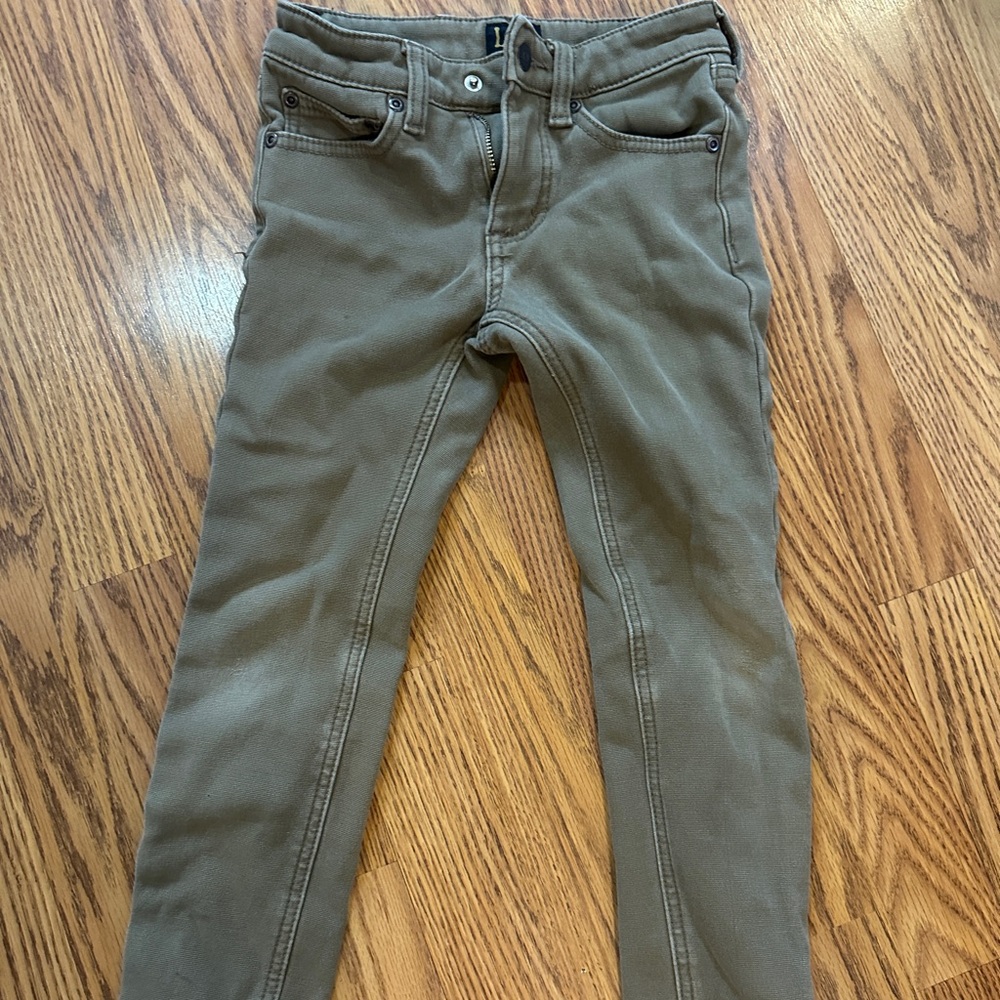 Lee Kids Olive/Tan Slim Jeans
